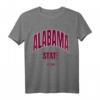 Retro Classic Vintage USA State ALABAMA - Grau meliertes T-Shirt für Studenten, Reisende & USA-Fans