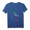 Italien Karte Umriss Flagge Städte Rom Mailand Neapel Turin - Reise T-Shirt für Italienliebhaber und Reisefans