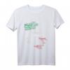 Italien Karte Umriss Flagge Städte Rom Mailand Neapel Turin - Reise T-Shirt für Italienliebhaber und Reisefans