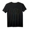 Bunte Tennis T-Shirts für Herren, Damen, Kinder – Perfektes Geschenk für Tennisspieler, Fans & Trainer mit bunten Schlägern & Bällen