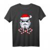 Star Wars Christmas Santa Stormtrooper Crossed Candy Canes T-Shirt - Offiziell lizenzierte Weihnachtskleidung für Fans