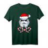 Star Wars Christmas Santa Stormtrooper Crossed Candy Canes T-Shirt - Offiziell lizenzierte Weihnachtskleidung für Fans