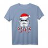 Star Wars Christmas Santa Stormtrooper Crossed Candy Canes T-Shirt - Offiziell lizenzierte Weihnachtskleidung für Fans