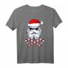Star Wars Christmas Santa Stormtrooper Crossed Candy Canes T-Shirt - Offiziell lizenzierte Weihnachtskleidung für Fans