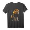 Löwe Kunst Tierliebhaber Motiv T-Shirt – Perfekt für Tierfreunde, Kinder & Familie, Tiermotive für Geschenke und Sammlerstücke
