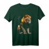 Löwe Kunst Tierliebhaber Motiv T-Shirt – Perfekt für Tierfreunde, Kinder & Familie, Tiermotive für Geschenke und Sammlerstücke