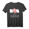 Offizielles Schweine Landwirt Schlafshirt – Lustiges und Bequemes Tiermotiv für Landwirte, Schweineliebhaber und Bettfans, ideales Geschenk für Geburtstage, Weihnachten & Muttertag