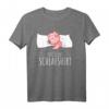 Offizielles Schweine Landwirt Schlafshirt – Lustiges und Bequemes Tiermotiv für Landwirte, Schweineliebhaber und Bettfans, ideales Geschenk für Geburtstage, Weihnachten & Muttertag