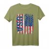 USA Flagge T-Shirt für Damen, Herren & Kinder - Patriotisches Americans T-Shirt mit US-Flagge