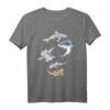 Hammerhai Zebrahai & Weißer Hai T-Shirt – Für Haitaucher, Surfer & Meeresliebhaber, Männer, Frauen & Kinder