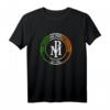 Pogue Mahone Logo Irland T-Shirt - Grün Weiß Orange für Irland Fans und Musikliebhaber