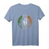 Pogue Mahone Logo Irland T-Shirt - Grün Weiß Orange für Irland Fans und Musikliebhaber