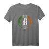 Pogue Mahone Logo Irland T-Shirt - Grün Weiß Orange für Irland Fans und Musikliebhaber