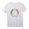 Pogue Mahone Logo Irland T-Shirt - Grün Weiß Orange für Irland Fans und Musikliebhaber