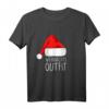 Weihnachtsoutfit für die Familie - Lustiges Weihnachtsmütze & T-Shirt für Partnerlook, Weihnachtsfeiern & Heiligabend