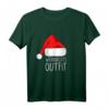 Weihnachtsoutfit für die Familie - Lustiges Weihnachtsmütze & T-Shirt für Partnerlook, Weihnachtsfeiern & Heiligabend