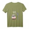 Damen & Herren Valentine Nutella-T-Shirt – Partner-Geschenk für Verliebte, mit V-Ausschnitt, perfekt für Geburtstag & Valentinstag