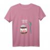 Damen & Herren Valentine Nutella-T-Shirt – Partner-Geschenk für Verliebte, mit V-Ausschnitt, perfekt für Geburtstag & Valentinstag