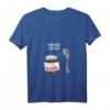 Damen & Herren Valentine Nutella-T-Shirt – Partner-Geschenk für Verliebte, mit V-Ausschnitt, perfekt für Geburtstag & Valentinstag