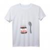 Damen & Herren Valentine Nutella-T-Shirt – Partner-Geschenk für Verliebte, mit V-Ausschnitt, perfekt für Geburtstag & Valentinstag