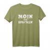 Witziges Norddeutsches T-Shirt mit Spruch 'Moin Ihr Spacken' - Maritimes Motiv für Küsten- und Strandliebhaber