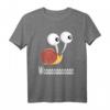 Schnecke mit großen Augen - Weinbergschnecke Schneckenhaus T-Shirt als lustiges Geschenk für Schneckenliebhaber und Gartenfreunde
