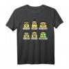 HapKitten Minions Throughout The Week T-Shirt - Offiziell lizenzierte Minions Mode für den besonderen Tag