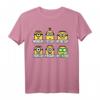 HapKitten Minions Throughout The Week T-Shirt - Offiziell lizenzierte Minions Mode für den besonderen Tag