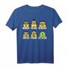 HapKitten Minions Throughout The Week T-Shirt - Offiziell lizenzierte Minions Mode für den besonderen Tag