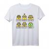 HapKitten Minions Throughout The Week T-Shirt - Offiziell lizenzierte Minions Mode für den besonderen Tag
