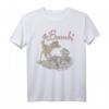 HapKitten Bambi Thumper Flower Logo T-Shirt - Offiziell lizenziertes Disney Geschenk für Bambi Fans
