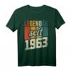 Lustiges 61. Geburtstag T-Shirt für Mann und Frau - Witzige Geschenkidee & Deko für den 61. Geburtstag 1963