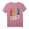 Lustiges 61. Geburtstag T-Shirt für Mann und Frau - Witzige Geschenkidee & Deko für den 61. Geburtstag 1963