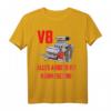 Lustiges V8 Motor Statement Musclecar Oldtimer Big Block T-Shirt - Für Auto- und Oldtimer-Liebhaber mit Humor