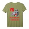 Lustiges V8 Motor Statement Musclecar Oldtimer Big Block T-Shirt - Für Auto- und Oldtimer-Liebhaber mit Humor