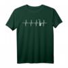 Saxophon Herzschlag EKG T-Shirt | Perfektes Geschenk für Saxophonspieler und Musikliebhaber