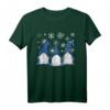 Lustiges Weihnachts-Wichtel Gnome T-Shirt mit Schneeflocken – Perfekt für Weihnachten, Advent & als festliches Familienoutfit