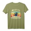 Pew Pew Madafakas Vintage Katze Fun T-Shirt – Lustiges Retro Katzen Design für Humor, Spaß und Geschenkideen