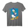 HapKitten Donald Duck Pop Art Portrait T-Shirt - Official Mickey and Friends Lizenzprodukt für Disney Fans