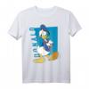 HapKitten Donald Duck Pop Art Portrait T-Shirt - Official Mickey and Friends Lizenzprodukt für Disney Fans