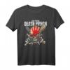 5FDP Warhead Skull Front & Back Print T-Shirt - Offizielles Five Finger Death Punch Merchandise für Fans