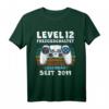 Level 12 Geburtstag Jungen T-Shirt - Lustiges Gaming Geschenk mit Spruch für 12-Jährige Jungen & Mädchen, Perfekt zur Partydekoration