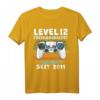Level 12 Geburtstag Jungen T-Shirt - Lustiges Gaming Geschenk mit Spruch für 12-Jährige Jungen & Mädchen, Perfekt zur Partydekoration