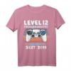 Level 12 Geburtstag Jungen T-Shirt - Lustiges Gaming Geschenk mit Spruch für 12-Jährige Jungen & Mädchen, Perfekt zur Partydekoration