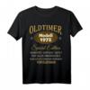Lustiges 52. Geburtstag T-Shirt für Mann und Frau - Originelle Geschenkidee & Deko für 52. Geburtstag 1972