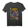 Marvel Captain America Avengers Comic Cover Graphic T-Shirt - Officially Licensed Marvel Fanartikel