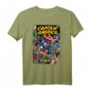 Marvel Captain America Avengers Comic Cover Graphic T-Shirt - Officially Licensed Marvel Fanartikel