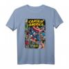 Marvel Captain America Avengers Comic Cover Graphic T-Shirt - Officially Licensed Marvel Fanartikel