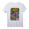 Marvel Captain America Avengers Comic Cover Graphic T-Shirt - Officially Licensed Marvel Fanartikel