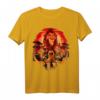 HapKitten Lion King T-Shirt - Scar, Simba, Nala & Hyenas Sunset | Offiziell lizenziertes Disney Fan-Shirt